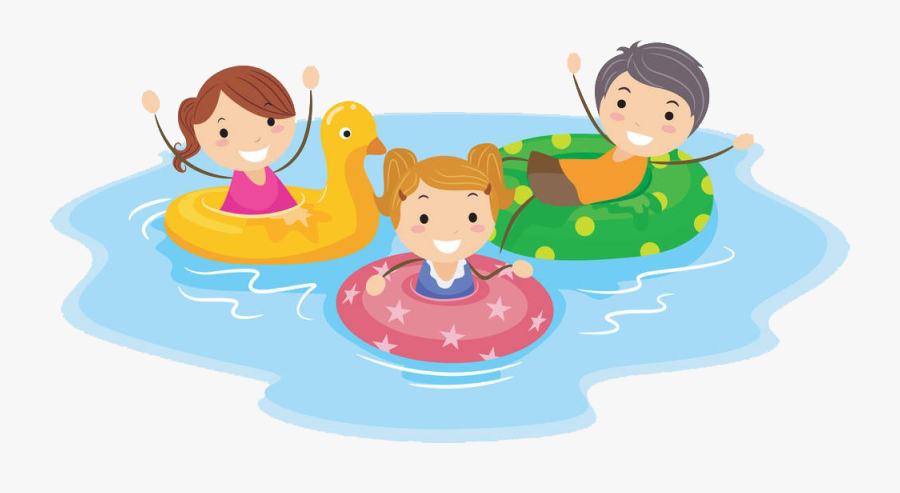 Swimming Pool Cartoon Child Clip Art - Kids Swimming Clipart , Free ...