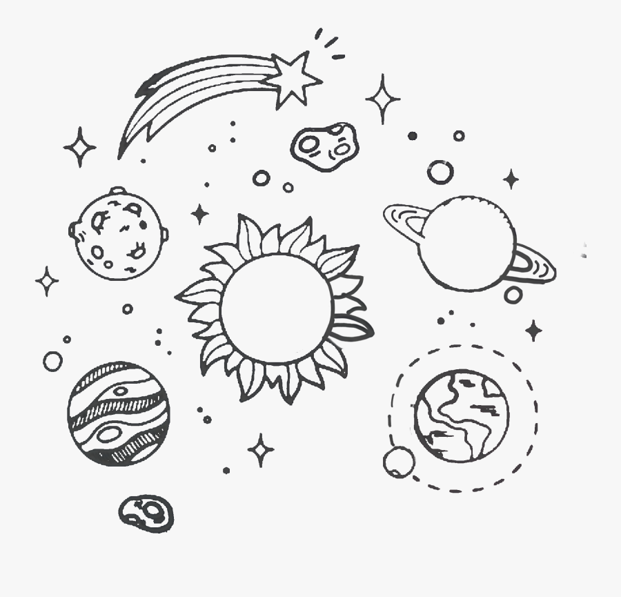 Tumblr Space Transparent Clipart Free Download Ya Webdesign - Solar