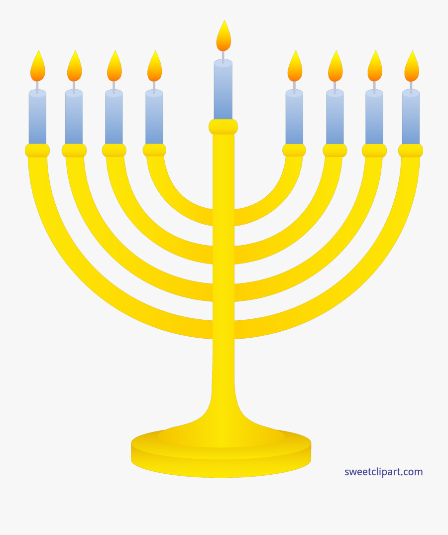 Menorah Clip Art - Clip Art Jewish Symbols, Transparent Clipart