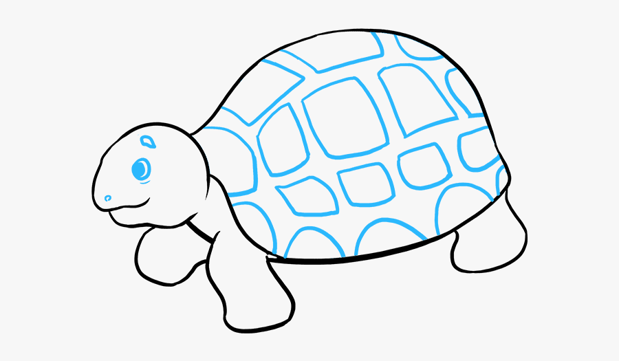 How To Draw Sea Turtle - Drawing, Transparent Clipart