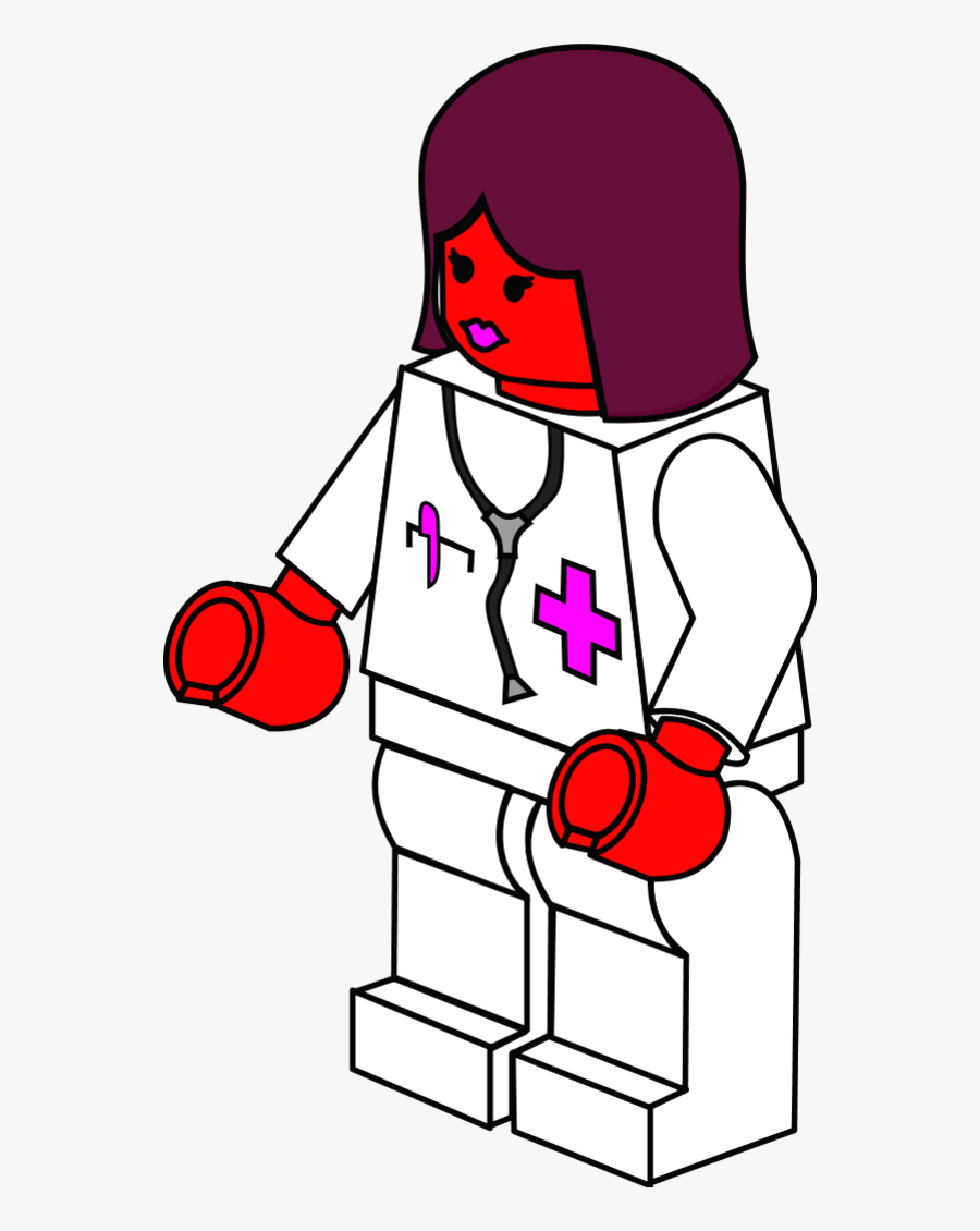 Castration - Clipart - Lego Doctor Coloring Pages, Transparent Clipart