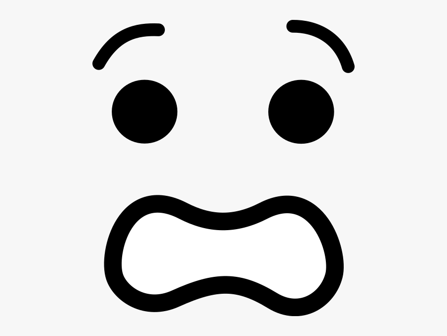 Scared Cartoon Face Png , Free Transparent Clipart - ClipartKey