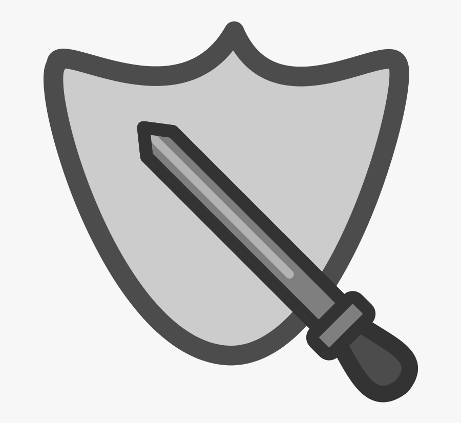 Sword And Shield Png - Icon, Transparent Clipart