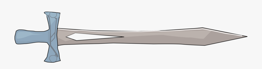 Transparent Excalibur Sword Png - Cartoon Anime Sword Transparent, Transparent Clipart