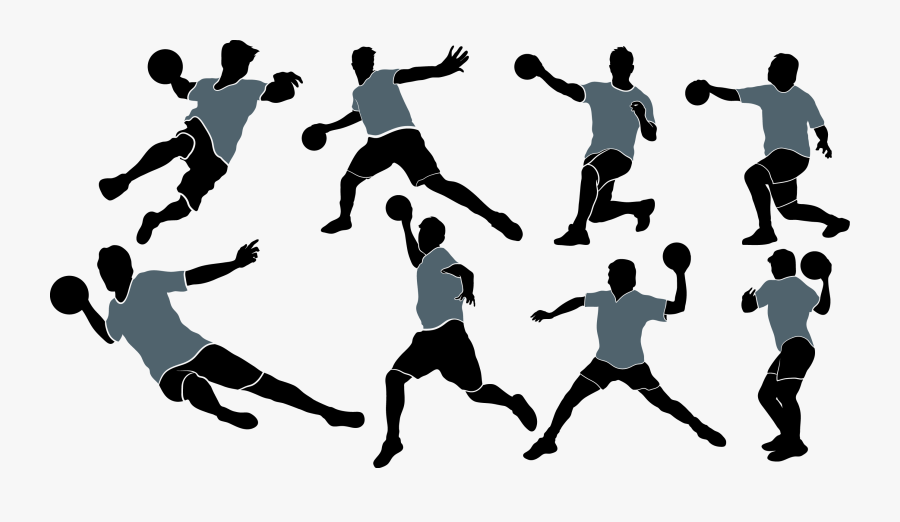 Transparent American Football Player Silhouette Png - Clipart Dodgeball, Transparent Clipart