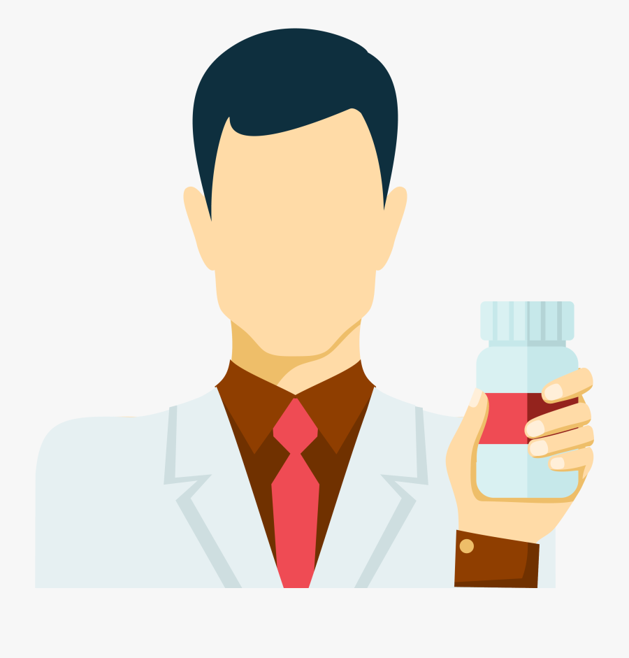 Physician Pharmacist Icon - Pharmacist Icon, Transparent Clipart