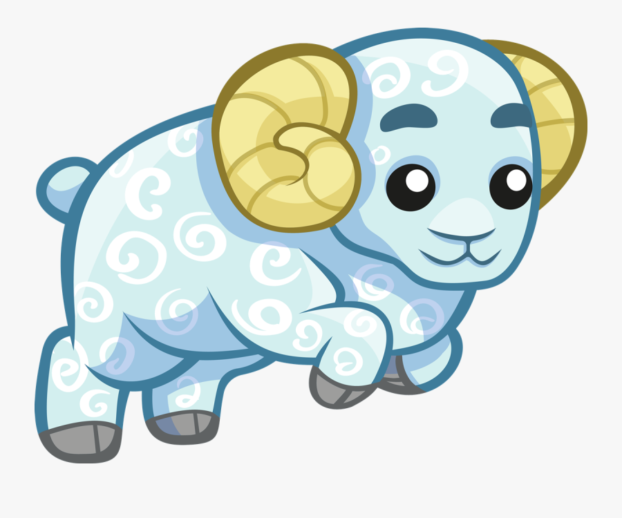 Ram Free To Use Clipart - Cute Drawings Of Rams, Transparent Clipart