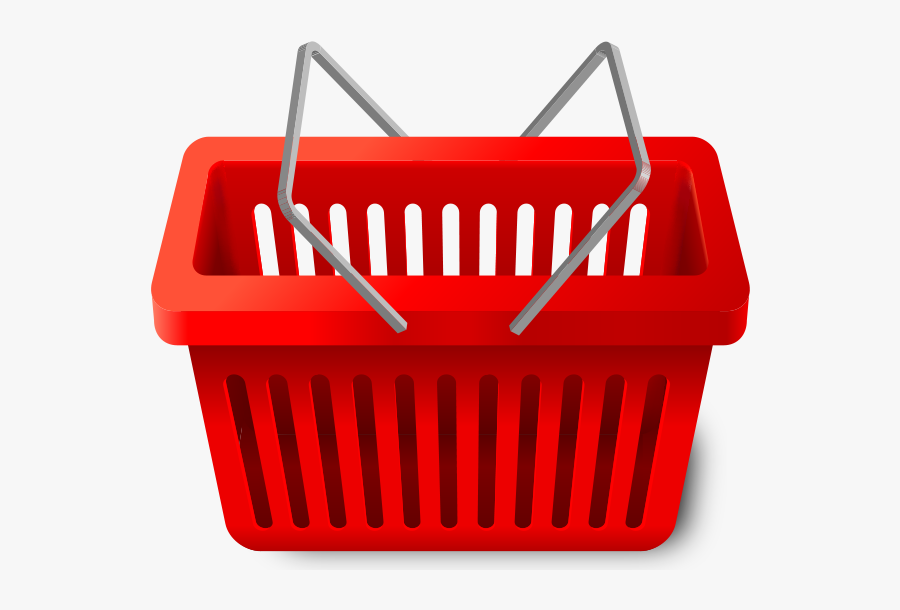 Transparent Background Shopping Basket Png, Transparent Clipart