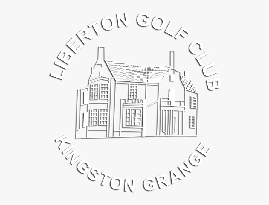 Transparent Golf Club Clipart Black And White - Liberton Golf Club Logo, Transparent Clipart