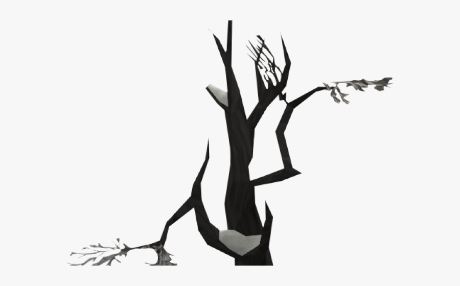 Dead Tree Clipart Dead Bush - Tree, Transparent Clipart