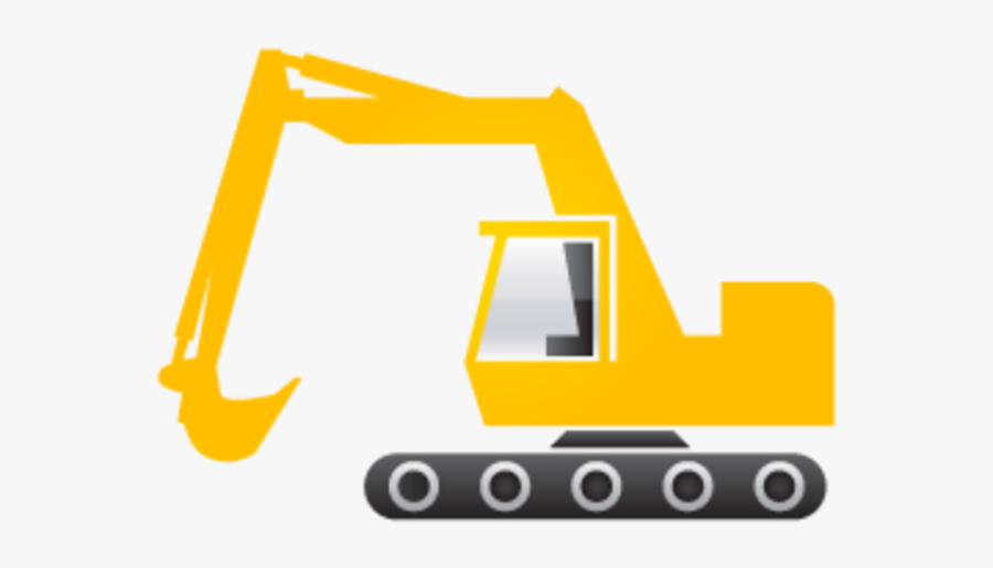 Excavator 256 Image - Digger Clip Art, Transparent Clipart