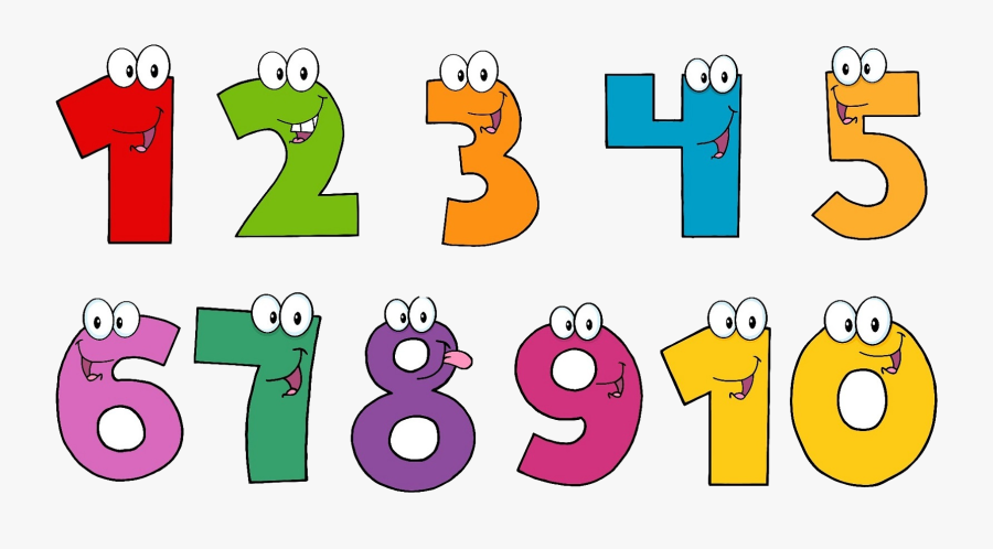 Numbers Clipart Look At Clip Art Images Transparent - Cartoon, Transparent Clipart