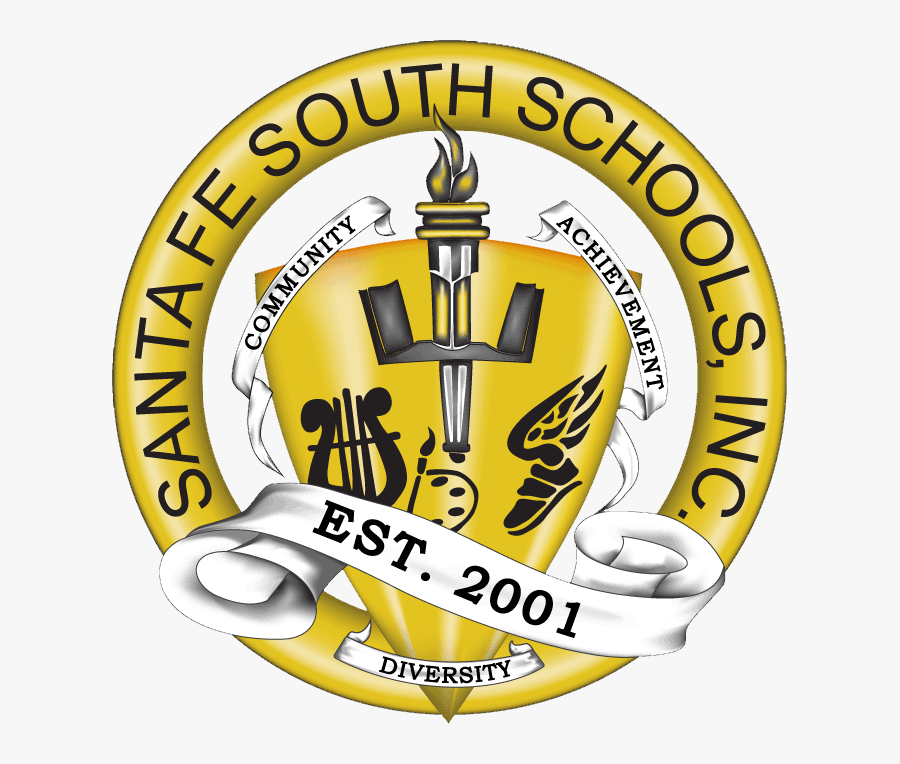 Santa Fe South High School Logo, Transparent Clipart