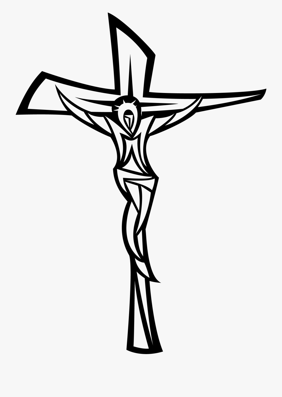 Cross Jesus Art Clipart , Png Download - Cross Logo, Transparent Clipart
