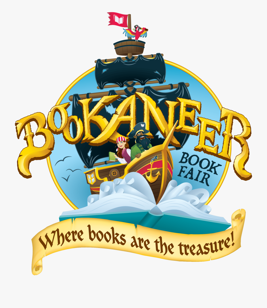 Scholastic Book Fair Bookaneer, Transparent Clipart