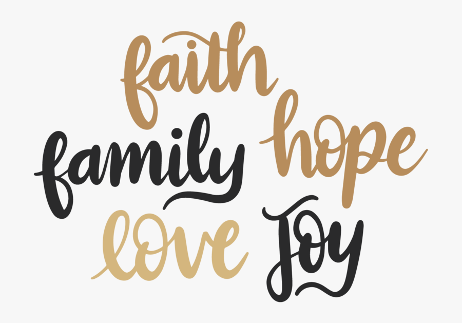 Clip Art Royalty Free Library Hope Love Digital Download - Love Faith Hope Transparent, Transparent Clipart