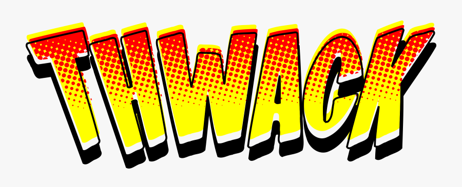 Comic Book Sound Effect Png, Transparent Clipart