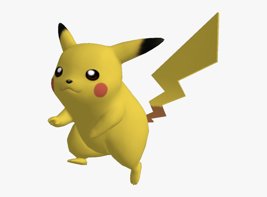 Transparent Pikachu - Super Smash Bros Brawl Pikachu, Transparent Clipart