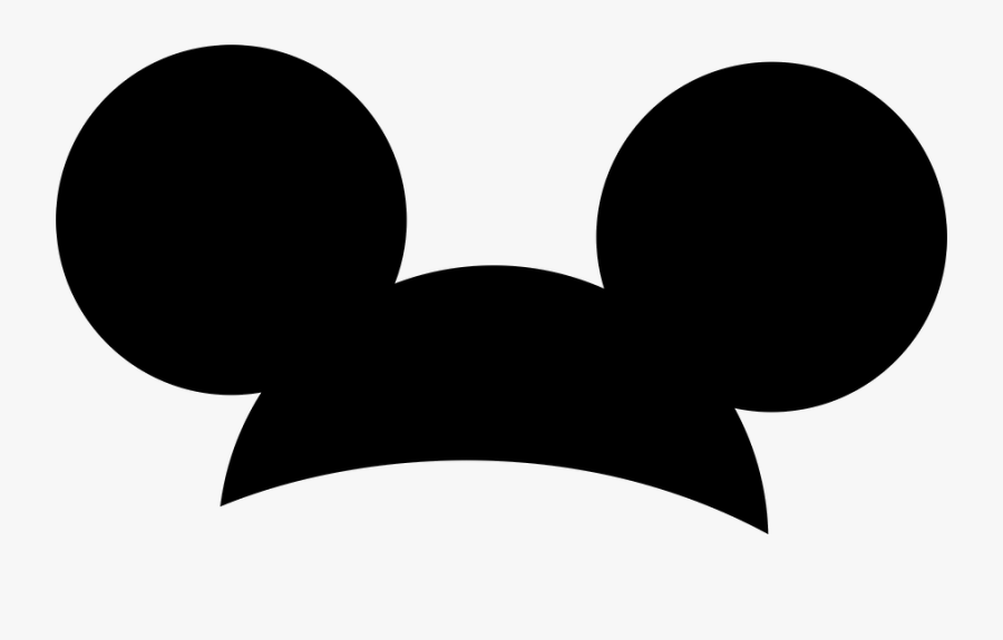 Mickey Mouse Ears Transparent Background, Transparent Clipart