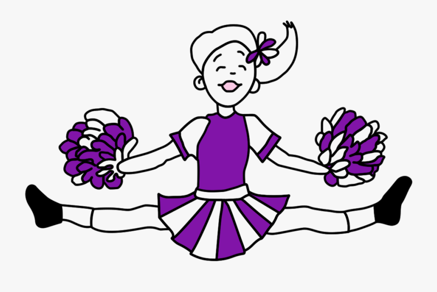 Banner Library Download Personalized Cheerleading Christmas - Thank You To Cheerleaders Clip Art, Transparent Clipart