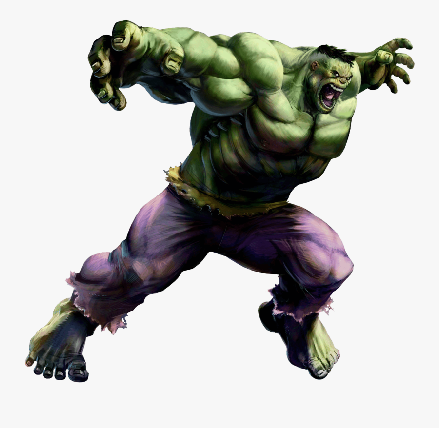 The Incredible Hulk Png Hd Big - Marvel Vs Capcom 2, Transparent Clipart
