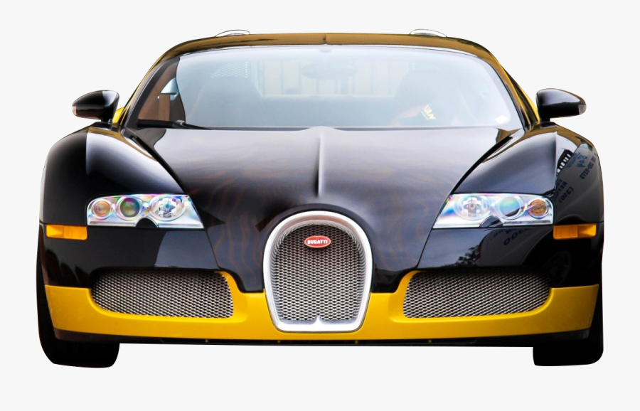 Bugatti Veyron Front - Front Bugatti Png, Transparent Clipart