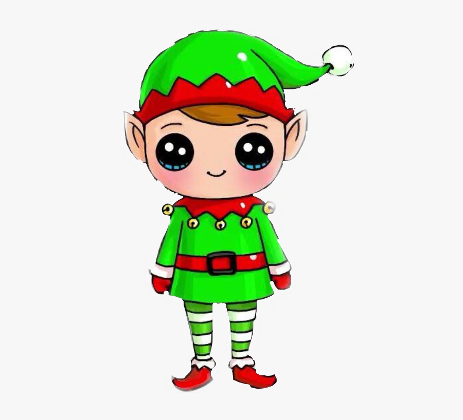 [40+] Easy Christmas Elf Clipart