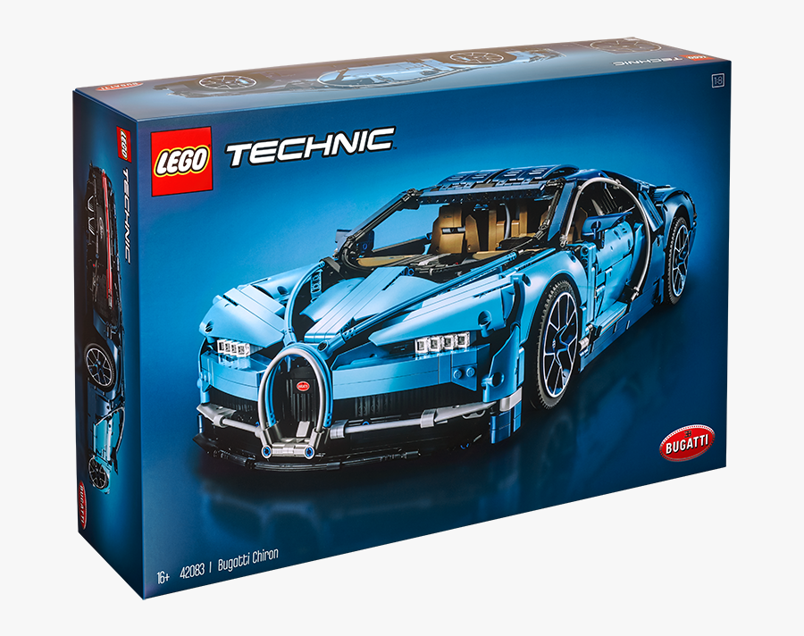 The Lego Technic Bugatti Chiron Set Is Available Now - Bugatti Lego Technic, Transparent Clipart