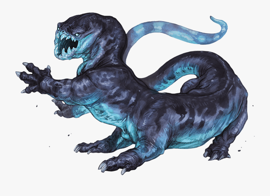 Monster Combinations In D - Frost Salamander 5e, Transparent Clipart