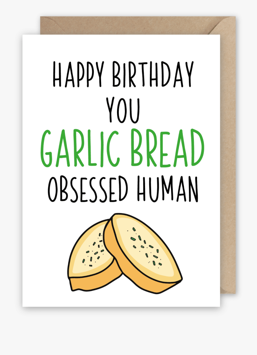 Garlic Bread As Human, Transparent Clipart