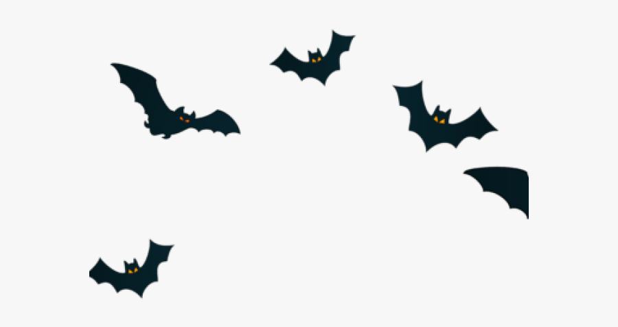 Transparent Background Halloween Bats Png, Transparent Clipart