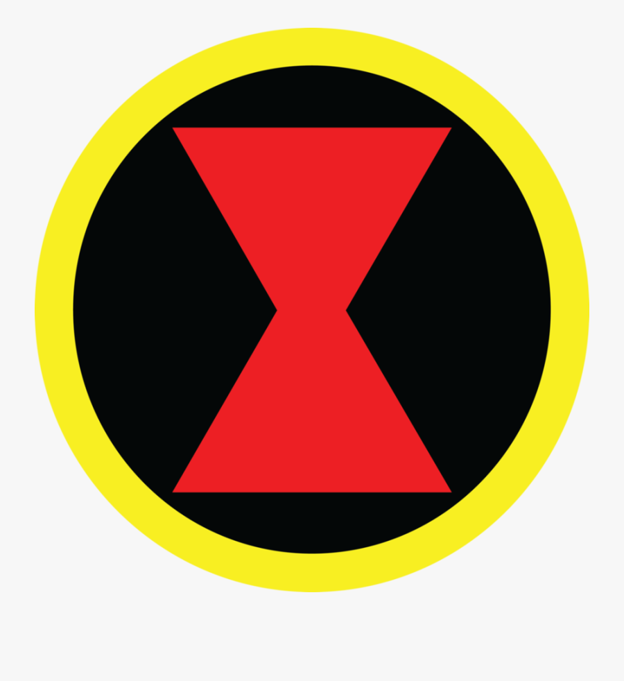 Marvel Superhero Logo Png - Black Widow Logo Png Hd, Transparent Clipart