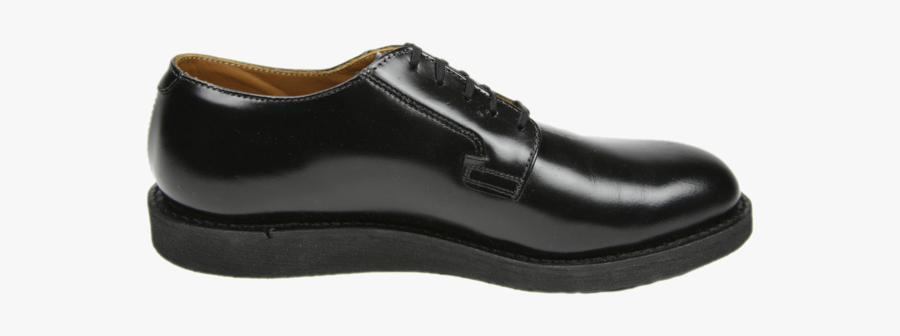Black Shoe File - Leather, Transparent Clipart
