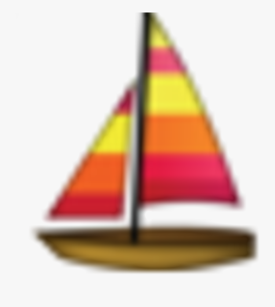 Boat Emoji Png - Emoticon Barco, Transparent Clipart