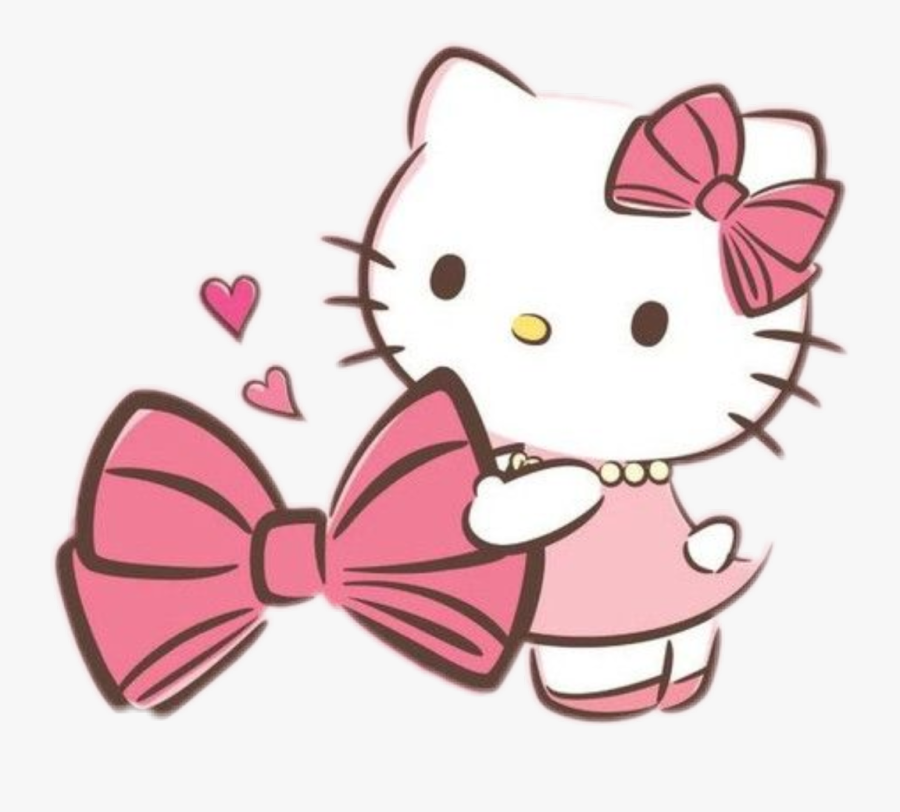 Transparent Hello Kitty Bow Png - Hello Kitty Wallpaper Hp, Transparent Clipart