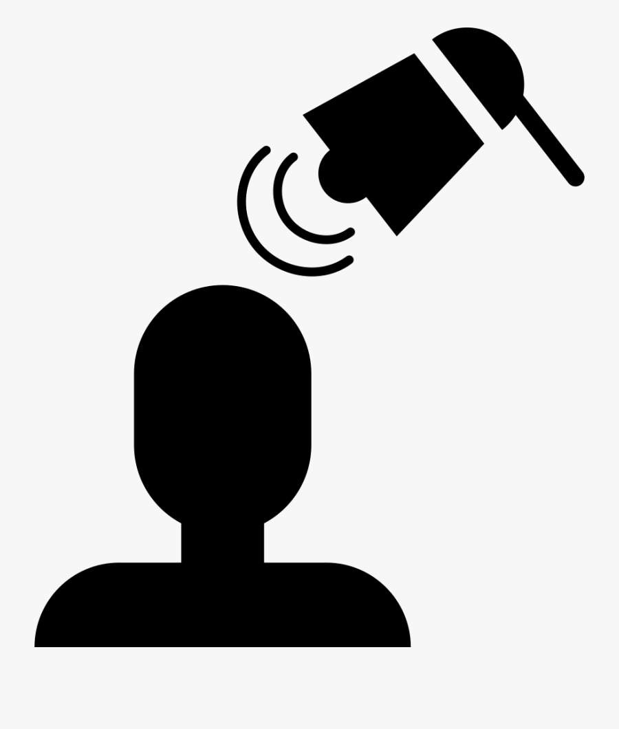 Tool Pointing Person Head Comments, Transparent Clipart