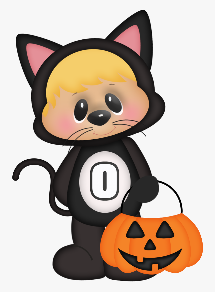 Cat In Halloween Costume Clip Art , Free Transparent Clipart - ClipartKey