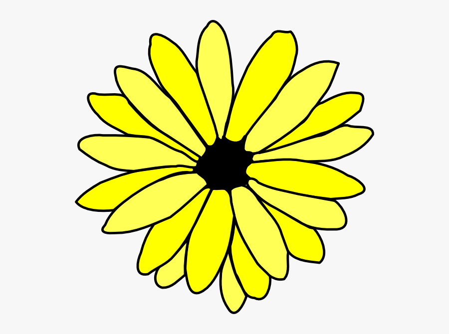 Daisy Flower Black And White Clipart , Free Transparent Clipart ...