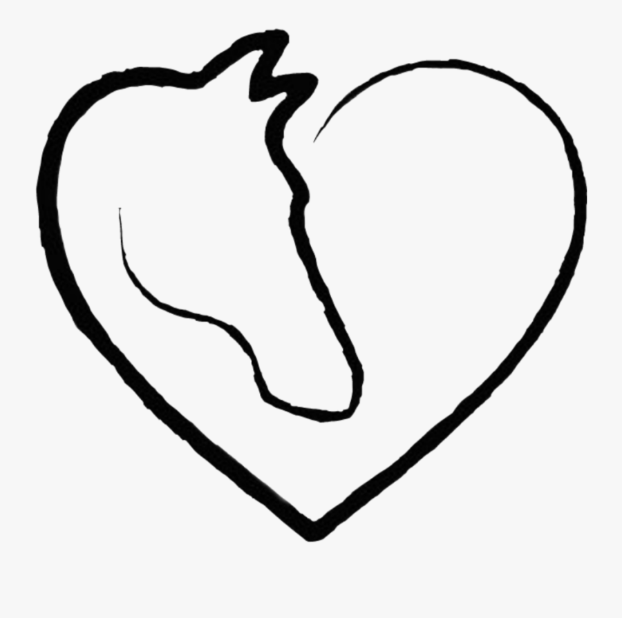 #pferd #herz #horse #heart #pony #horseheart #pferdeherz - Pferd Und Herz, Transparent Clipart