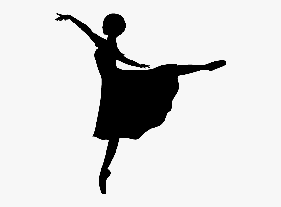 Modern Dance Shoe Silhouette Clip Art - Silhouette Of A Person Dancing, Transparent Clipart