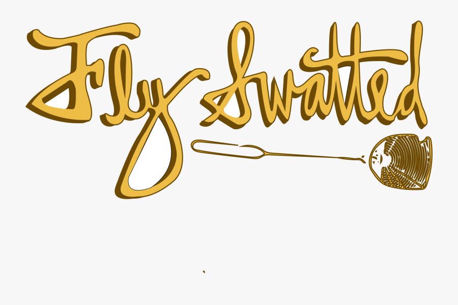 Flies Clipart Swatting - Calligraphy, Transparent Clipart