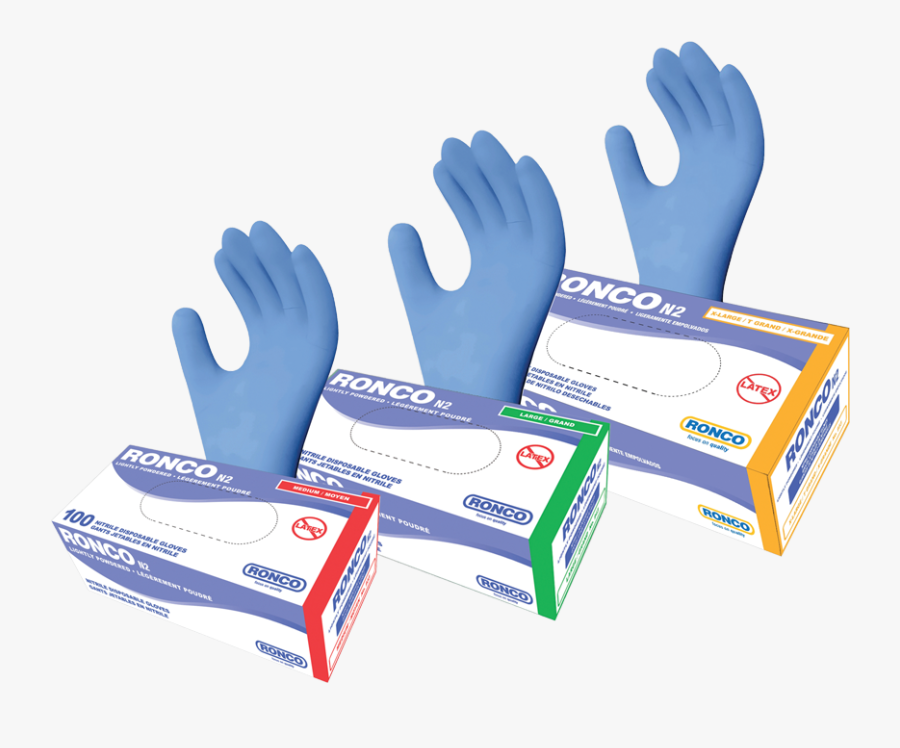 Ronco Nitrile Gloves - Leather, Transparent Clipart