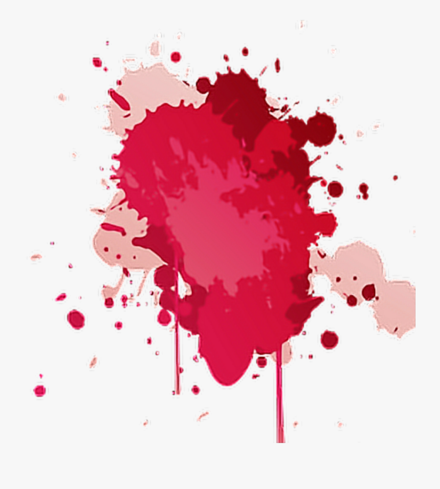 Download Red Ink Splatter Png - Red Watercolor Splash Png , Free ...