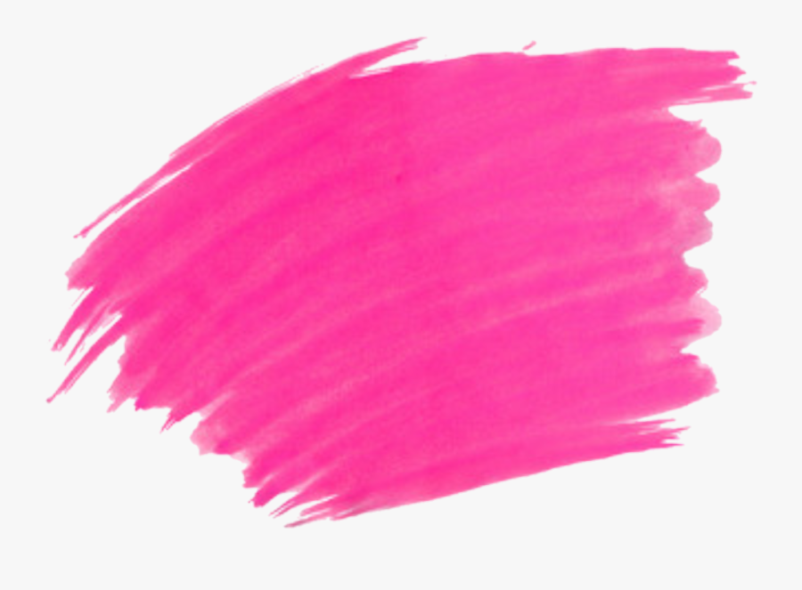 #pink #smear #paintsmear #paint - Transparent Pink Paint Smear Png, Transparent Clipart