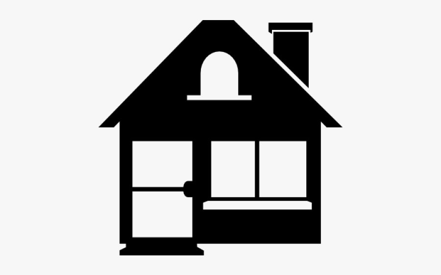 House Clipart Silhouette - House Black And White Png Silhouette, Transparent Clipart
