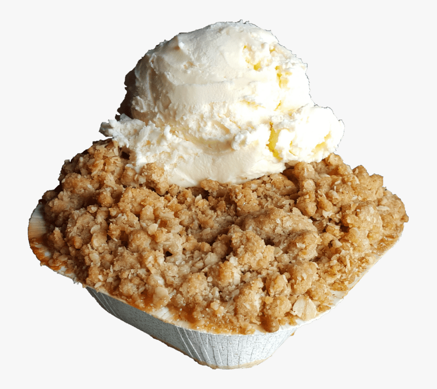 Yates Cider Mill Apple - Apple Pie With Ice Cream Png, Transparent Clipart