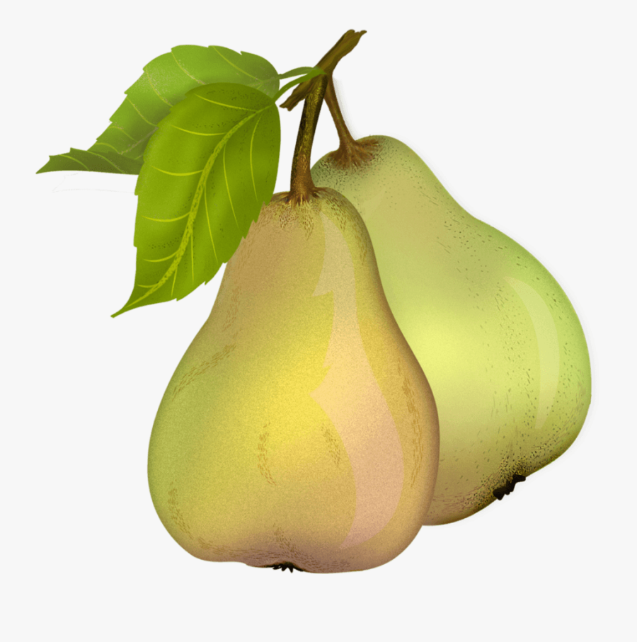 Pear Duo - Pears Clipart Png , Free Transparent Clipart - ClipartKey