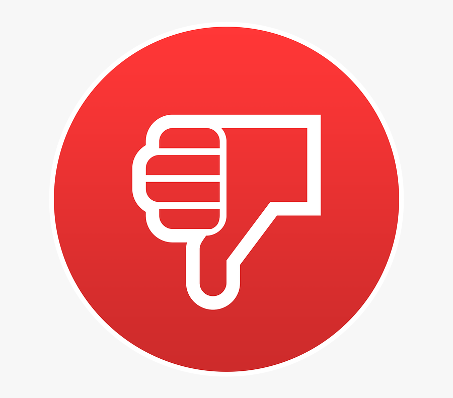 Dislike Emoji Round - Png Dislike, Transparent Clipart