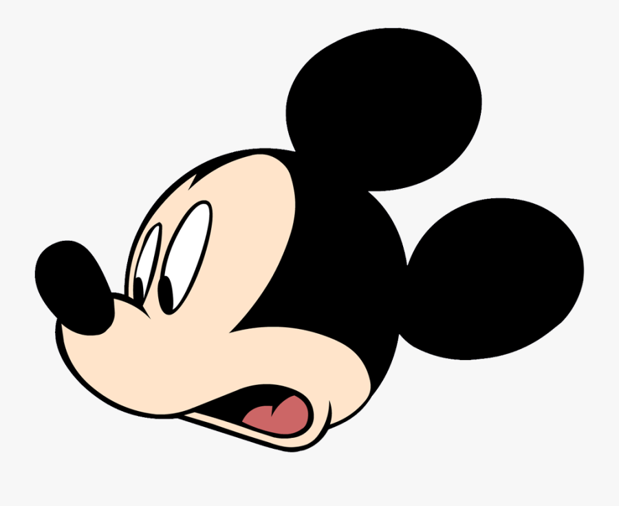 Clipart Ear Micky Mouse - Mickey Mouse Face Transparent Background, Transparent Clipart
