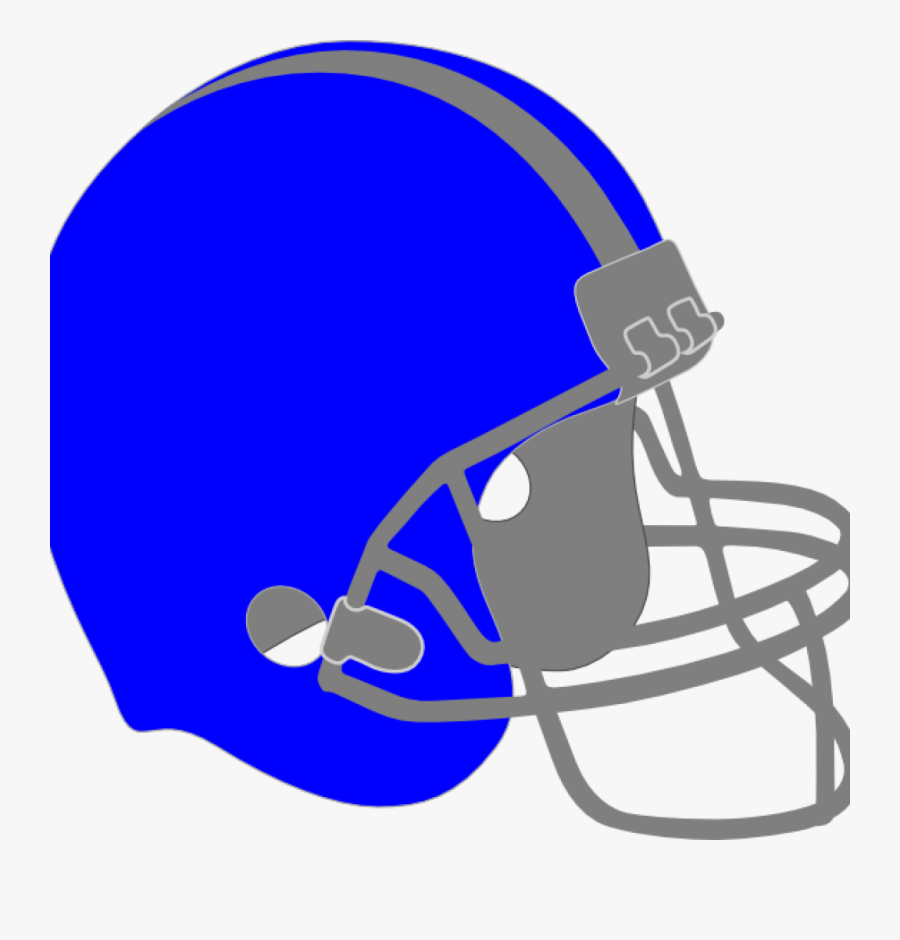Helmet Clipart Blue Football Helmet Clip Art At Clker - Blue Football Helmet Clipart, Transparent Clipart